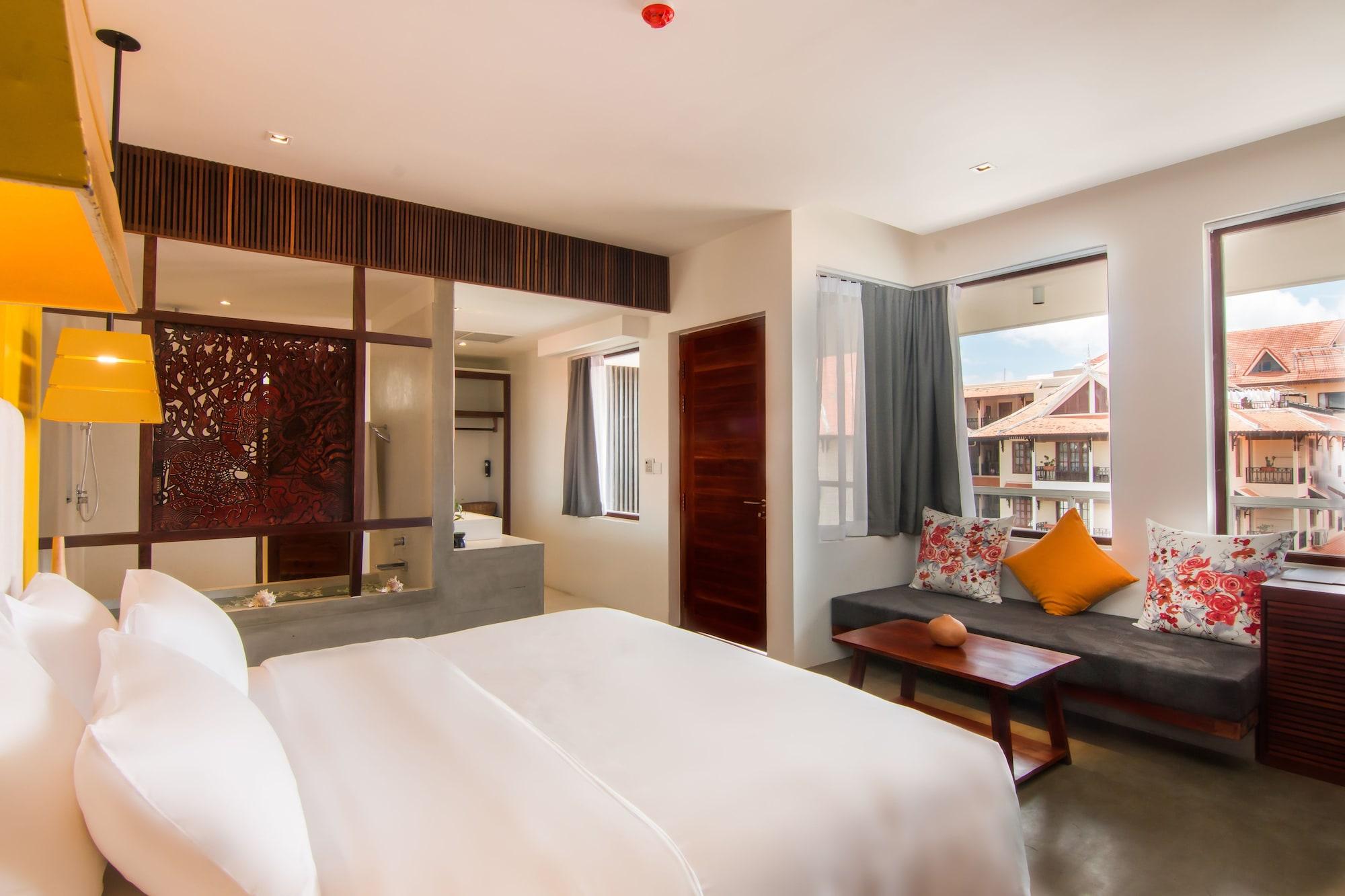 סיאם ריפ Apsara Residence Hotel מראה חיצוני תמונה